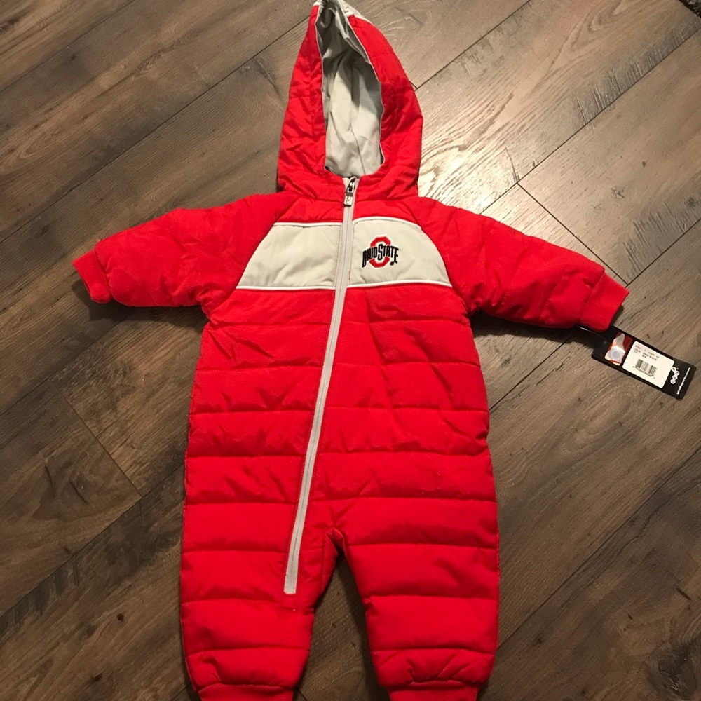 Ohio State Puffer Suit